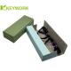 Lycra Portable EVA Metal Eyeglass Case Hard Cuboid Eyewear Packaging Box