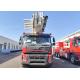 44m Working Height 22m Turning Diameter Aerial Ladder Working Platform Fire Truck