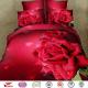 Hot sale 3D flower bedding sheet sets,Fashion 3D Bed Linen Sets.China Home textiles manufacturer