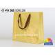 Custom Recycle Brown Kraft Portable Paper Gift Bags With Screen Printing