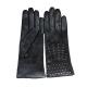 Plain Type Mens Soft Leather Gloves Machine Sewing Studded Leather Gloves