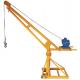 500kg Portable Mini Lifting Crane , 1.3KW Construction Material Lifting Equipment