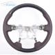 Smooth Leather Toyota Carbon Fiber Steering Wheel Matte 350mm