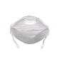 Foldable N95 Respirator Mask White Color Anti Virus For Industrial Sector