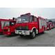 Rescue Fire Truck With Fire Engine 5500Liters Water , Fire Brigade Vehicle