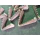ASTM Certificates Customized Color Tooth Shape Bi Metal Casting