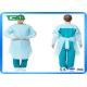 55gsm CPE Disposable Waterproof Apron With Long Sleeves