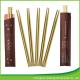 Nature 21cm Disposable Twin Bamboo Chopsticks; Open Paper Packing