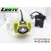 OLED Screen 4.07W 25000lux 13.6Ah LED Miners Cap Lamp