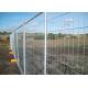 Galvanized Steel Temporary Fencing Panel Alkali Resistance With 50x150mm Mesh Size