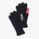 Contrast Color Thumb Knitted Gloves With Fingers Easy To Pair Winter Clothes