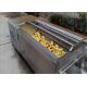 Durable Wheels Potato Washing Machine Continuous Cleaning For Hotels Easy To Move 