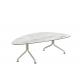 Modern Artistic Coffee Tables 1300*750MM With Storage Assembly Required
