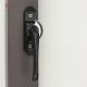 Hotel Villa Apartment Office Building UPVC Crescent Moon Lock with Long Handle and HOOK