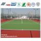 2.2mpa Tensile Strength Silicon PU Tennis Court Flooring