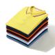 S To XXXXL Polyester Lapel Polo Shirt Young Business Men's Short Sleeve T Shirt