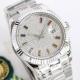 Crystal Quartz Battery Wristwatches Timepieces With Stainless Steel Case