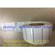 Cardboard Core Thermal Transfer Label Rolls Semi Glossy Paper Adhesive Direct Printed