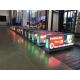 Roof Taxi Led screen , 3G WIFI GPS Vivid Video Led Message Board Signs