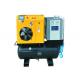 Electric AC Power 15hp Combined Screw Air Compressor Moveable