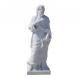Chinese carrara white marble statues, classic man marble sculptures,China stone carving Sculpture supplier