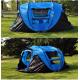 Camping 4 Person Waterproof Pop Up Tent Easy Up Setup 2 Big Doors Instant Family