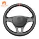 Steering Wheel Cover for VW Amarok T6 California Caravelle Kombi Multivan Transporter 2015 2016