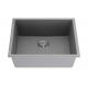 9-Inch Deep Under Mount Single Bowl Artificial Quartz Stone Composite Granite Laundry Sink