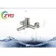 High Reliable Wall Mount Sink Faucet , SS Material Single Hole Bathroom Faucet