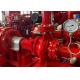 Red UL Listed Diesel Fire Pump Package With Vertical Turbine Fire Pump Sets