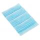 Hygienic Disposable Protective Face Mask , 3 Ply Earloop Procedure Masks