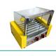 7 Rolls Hot Dog Roller Machine , 1.69kw Electric Sausage Grill