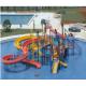 Outdoor Seaside Parent-child Water Theme Play Equipment Aqua Park Slide for Kids and Adults
