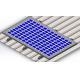 Home PV Solar Mounting Systems Solar Panel Brackets For Industrial Metal Roof