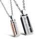 New Fashion Tagor Jewelry 316L Stainless Steel couple Pendant Necklace TYGN261