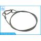 2mm 7*7 Steel Wire Rope Lanyard Safety Cable For Led Par Light Bulbs
