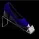 Shoe Display Slatwall Heel Rest Rack Stand Clear Acrylic Shoe Holder Support Strip