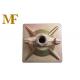 Combination Plate Construction Formwork Accessories , Casted Wing Nut Square Plate