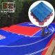 Skin Textured Outdoor Sports Tiles 410g Weight Basketball Court Tiles CE RoSH