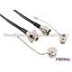 Outdoor Far Transmission ODC Fiber Optic Jumper 2 Cores With IP67 Waterproof Plug