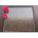 Clear Bronze Mistlite Patterned Glass Sheets , Textured Patterned Glass For Decoration