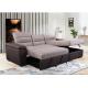 Europe style corner sofa bed High Quality Comfortable Sleeper sofa set Living room L shape sofas