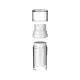 Skin Care Cosmetic Packaging 30ml 50ml Replaceable Airless Bottle with Screen Printing
