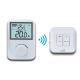 Riseem White Color RF Heating Room Temperature Controller For Boiler Electric CE ROHS