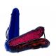 Padded Fiberglass Violin Hard Case Hard Shell With Genuine Leather Handle