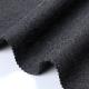 16W Cotton Corduroy Casual Wear Fabric 215gsm Double Sided Grey Fleece Material