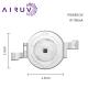 Wholesale 2W 585-590nm  800-810nm LED Chip 950-1100mW 700mA 2.0-2.4V For Therapeutic Lamp