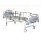 Medical Manual 2 Crank Bed For Hospital Aluminum Guardrail (ALS-M201)