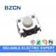 Smile Face Push Button Switch SMD Metal Horizontal Tact Switch 2.56X4.5 Mm