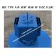 WATER TANK FLOAT DISC TYPE MARINE BOX TYPE AIR VENT HEAD DN100 BODY CARBON STEEL HOT-DIP GALVANIZING WITH SUS316L FLOAT BALL